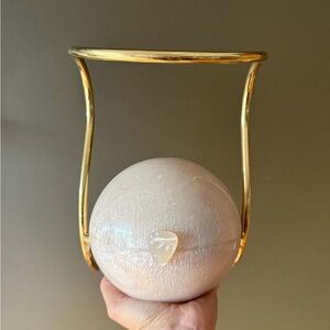 Pearl Orb clutch - mother of pearl evening bag
